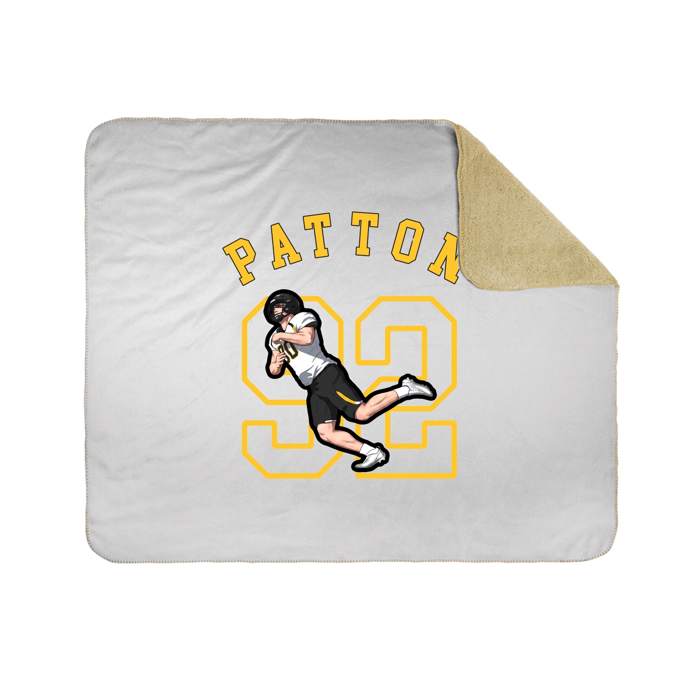 Throw Blanket — Shirsey Arch in White