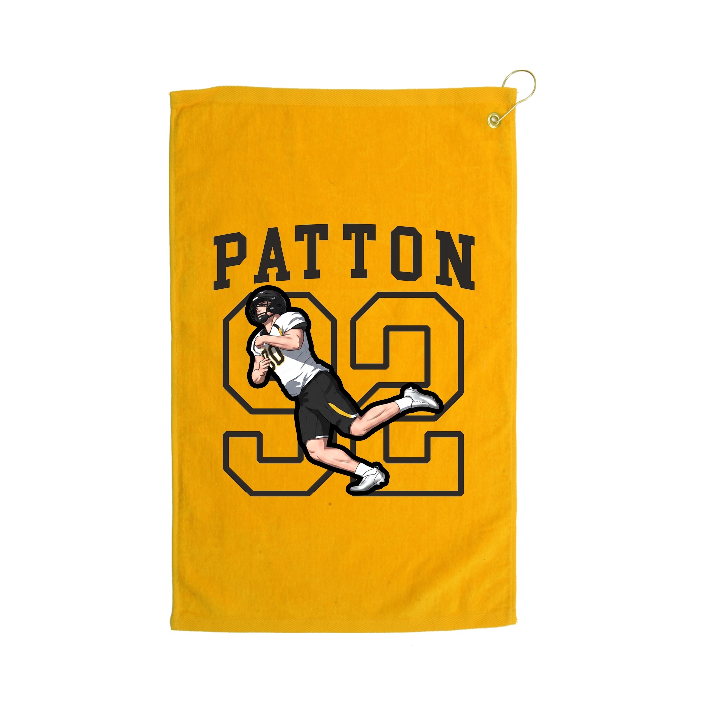 Golf Towel — Shirsey in Gold