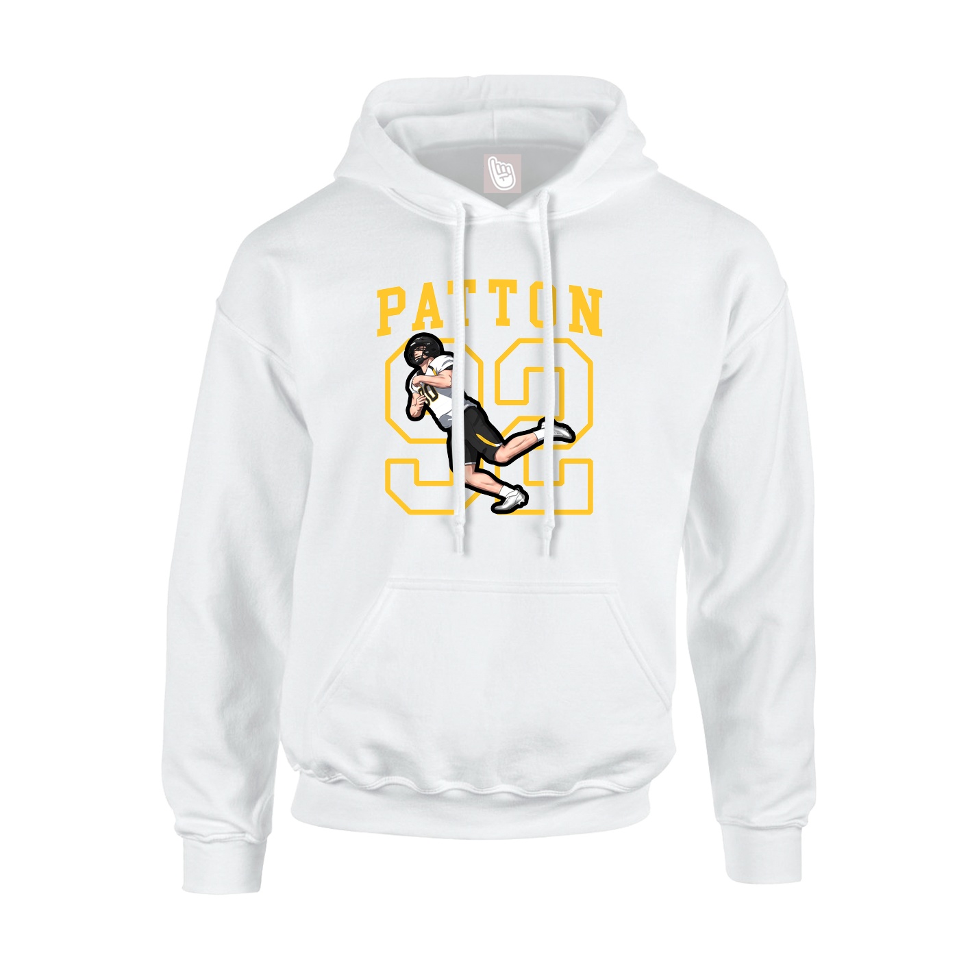 Youth Hoodie — Shirsey in White