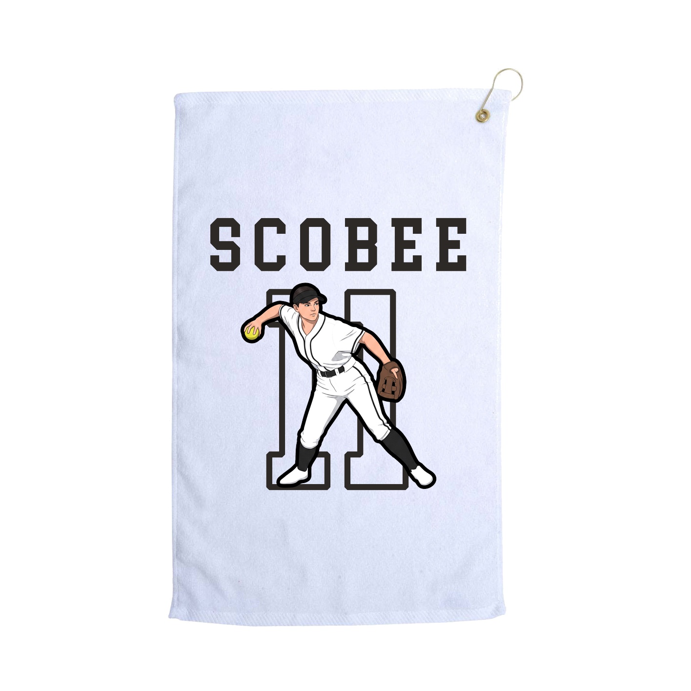 Golf Towel — Shirsey in White