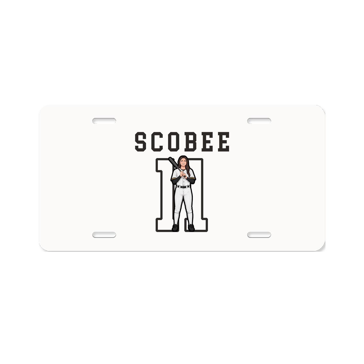 License Plate — Shirsey in Classic
