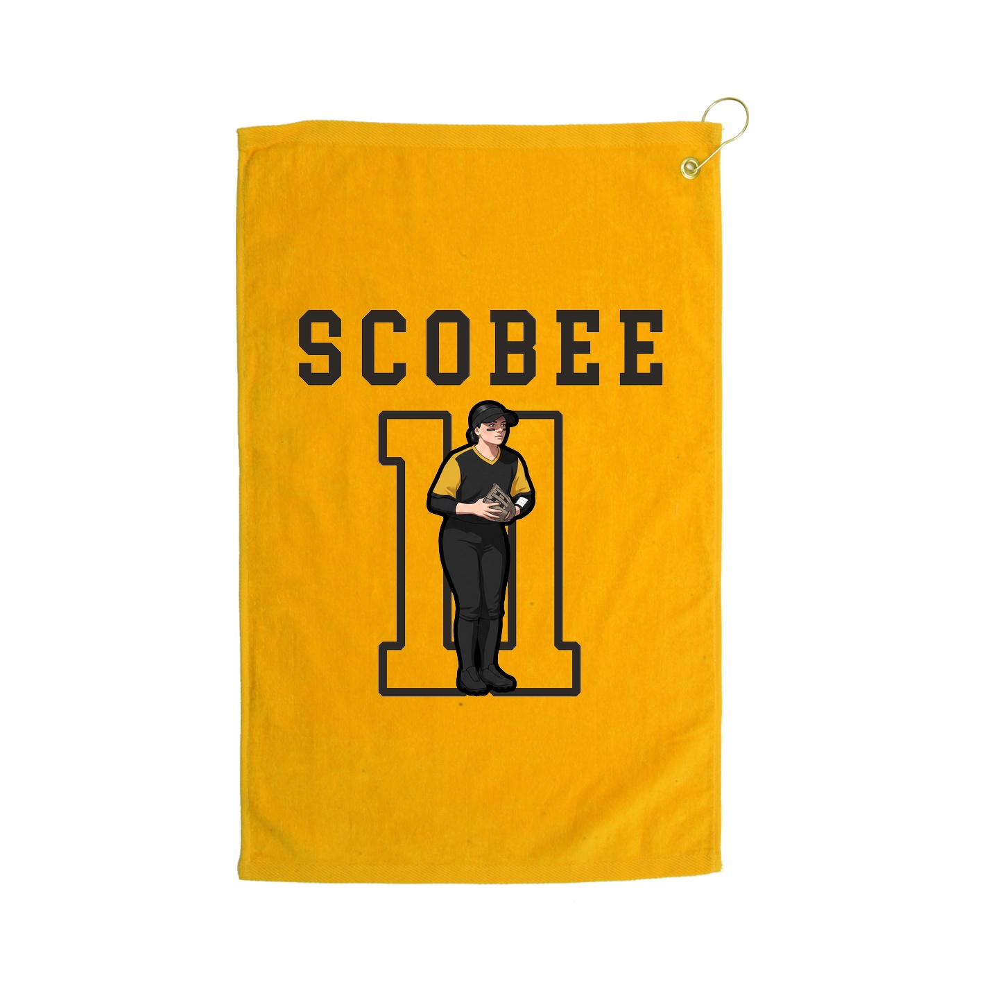 Golf Towel — Shirsey in Gold