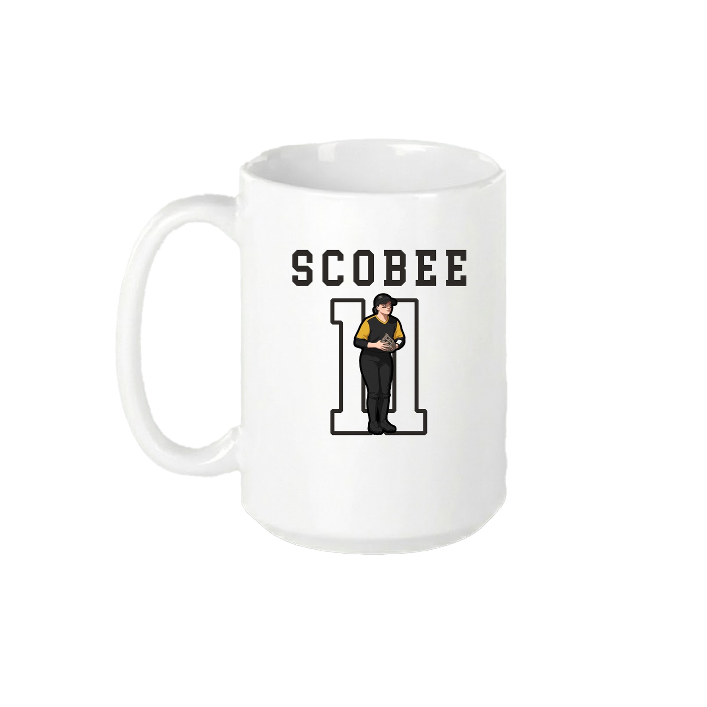 15oz Coffee Mug — Shirsey in White
