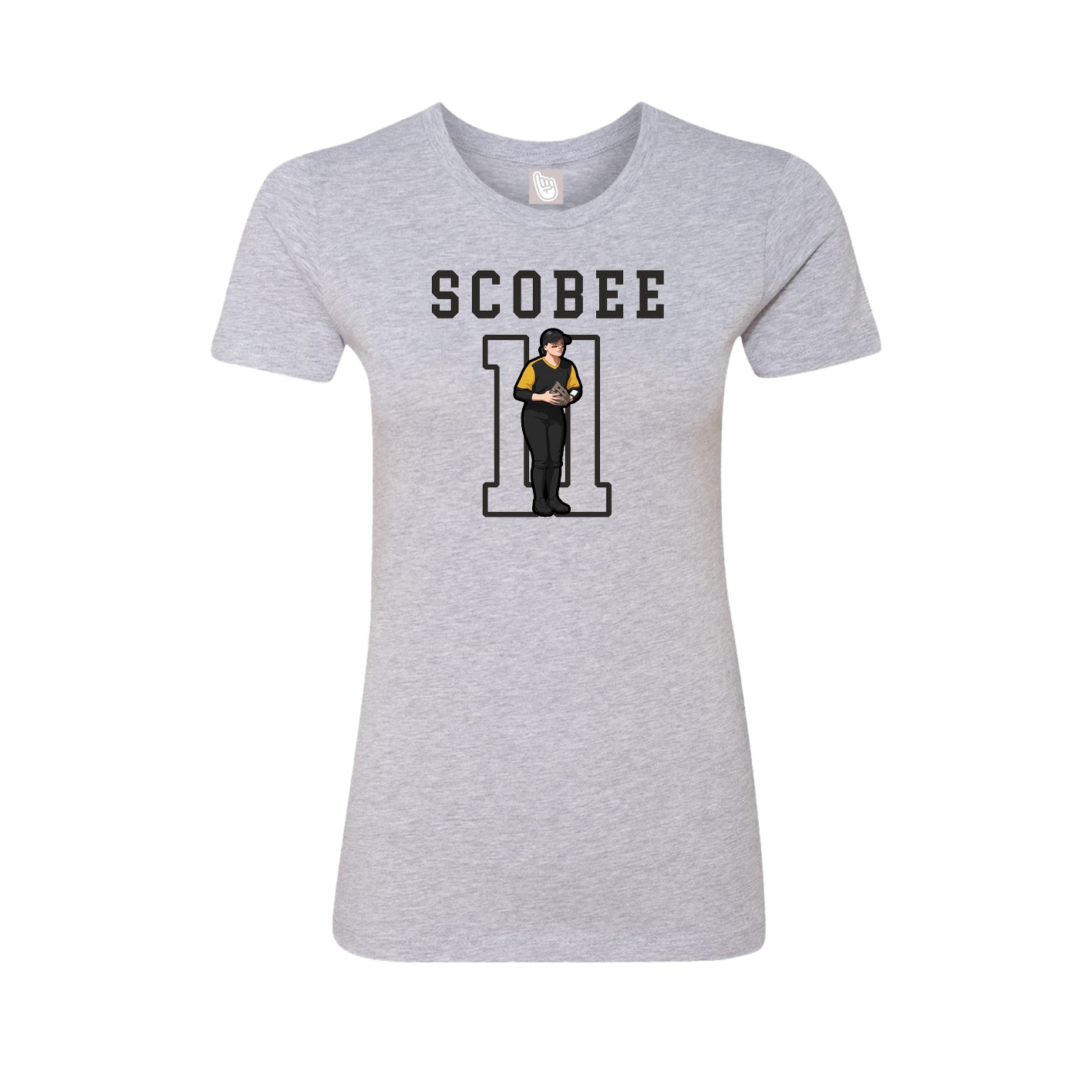 Womens Tee — Shirsey in Grey