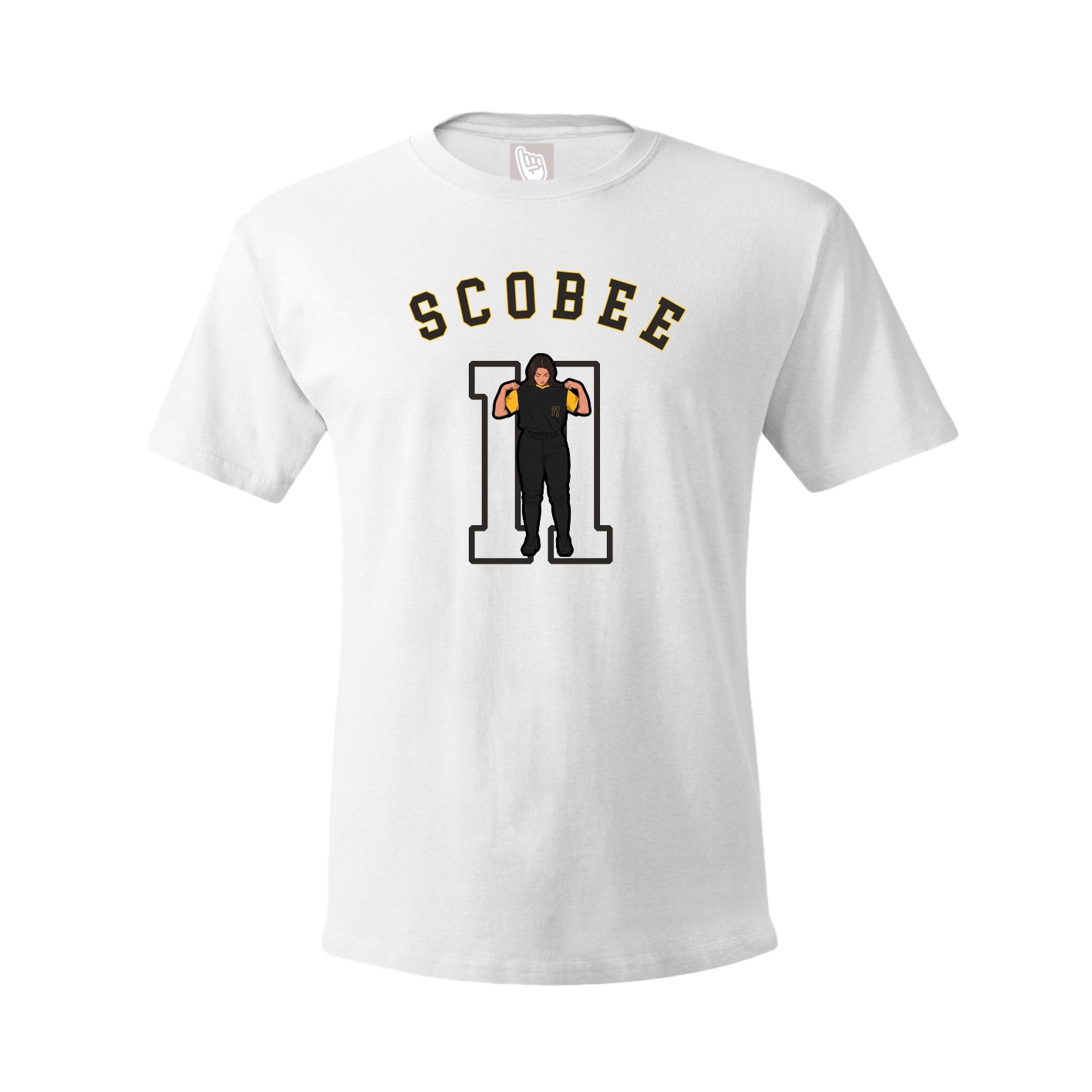Tee — Shirsey Arch in White
