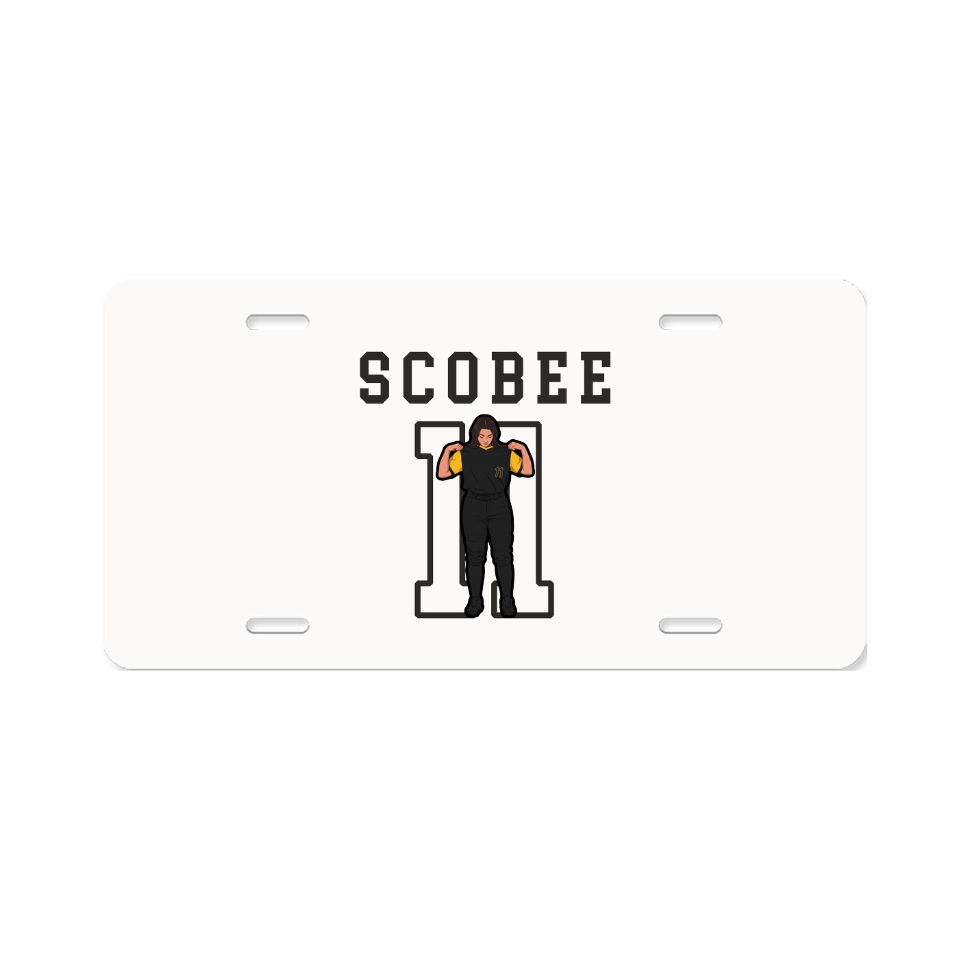 License Plate — Shirsey in Classic