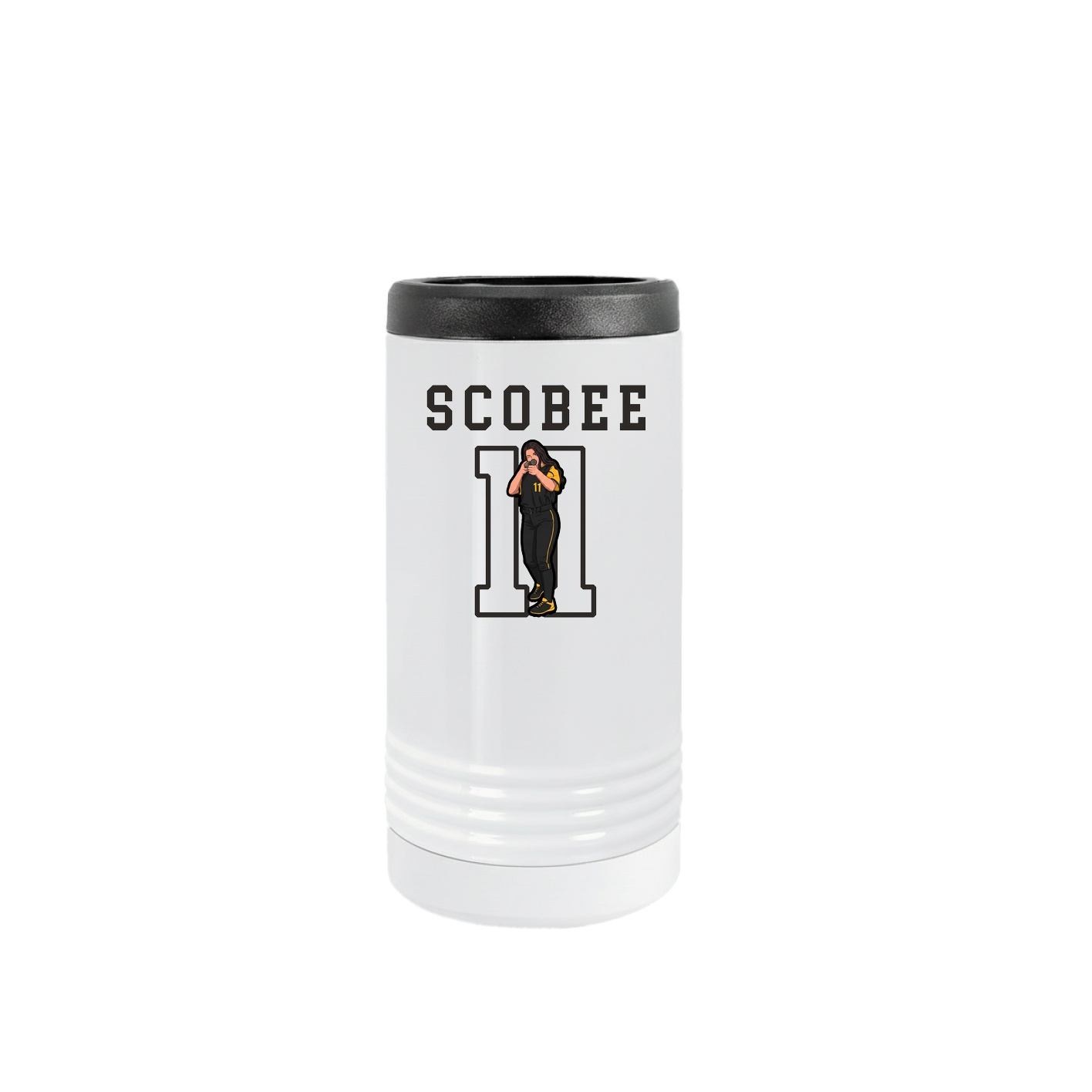 Slim Beverage Holder — Shirsey in White