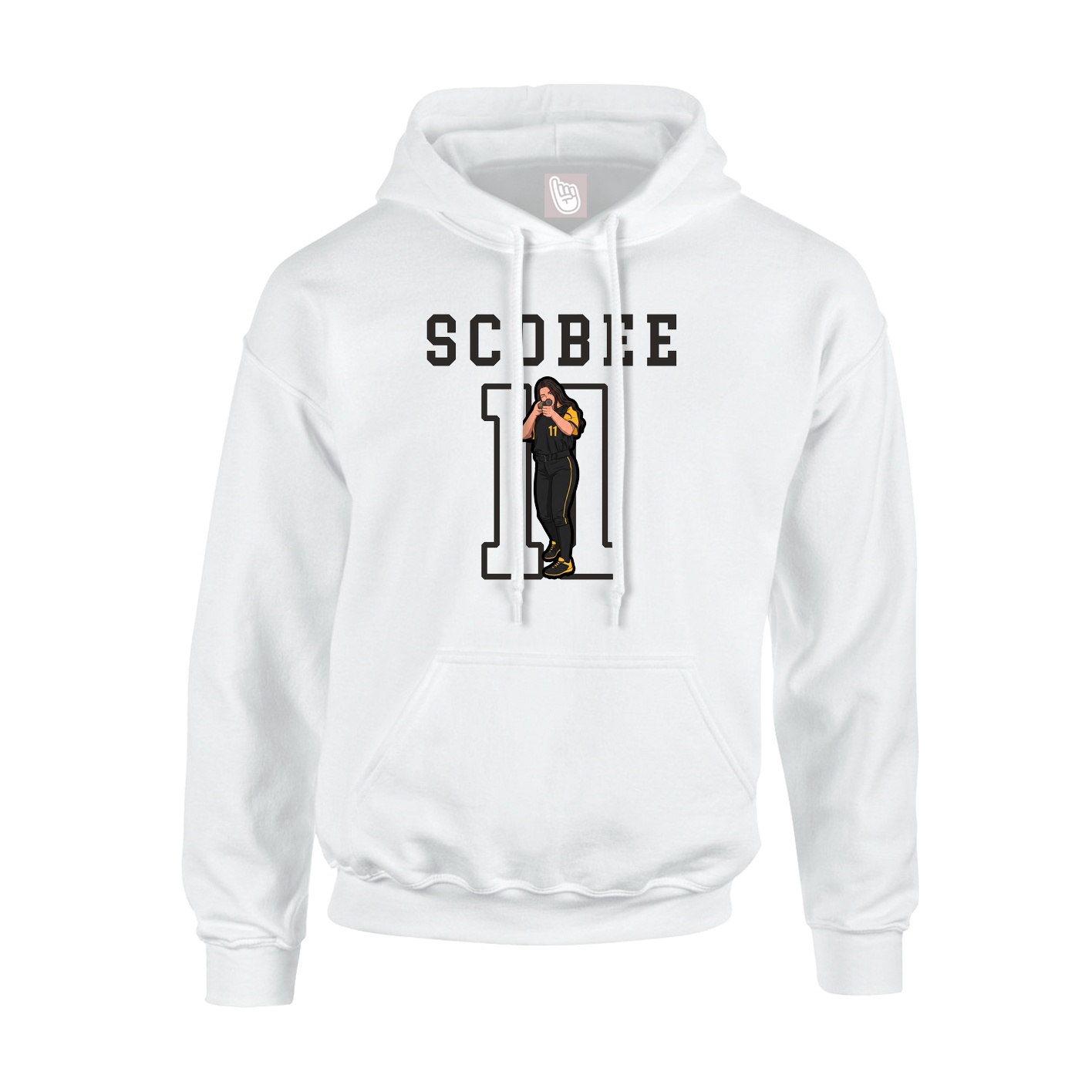Youth Hoodie — Shirsey in White