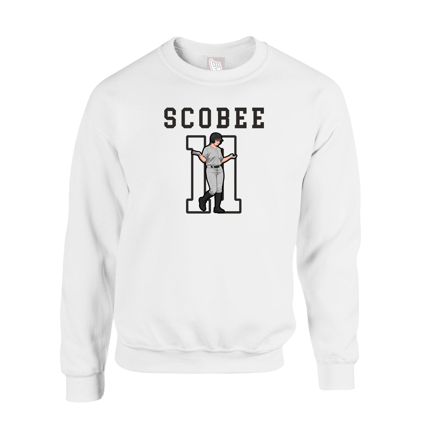 Fleece Crew — Shirsey in White