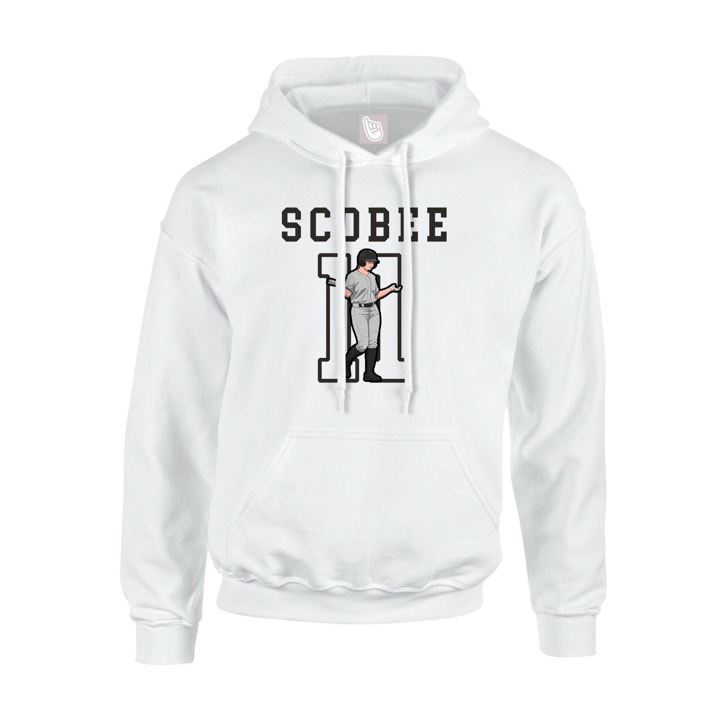 Youth Hoodie — Shirsey in White
