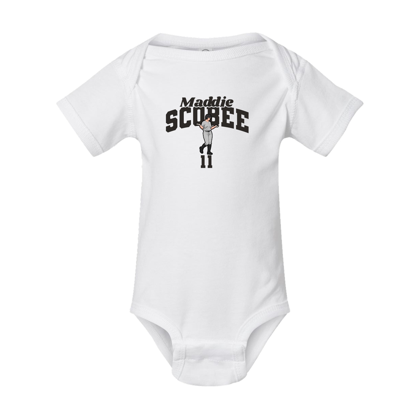 Baby Onesie — Signature Arch in White