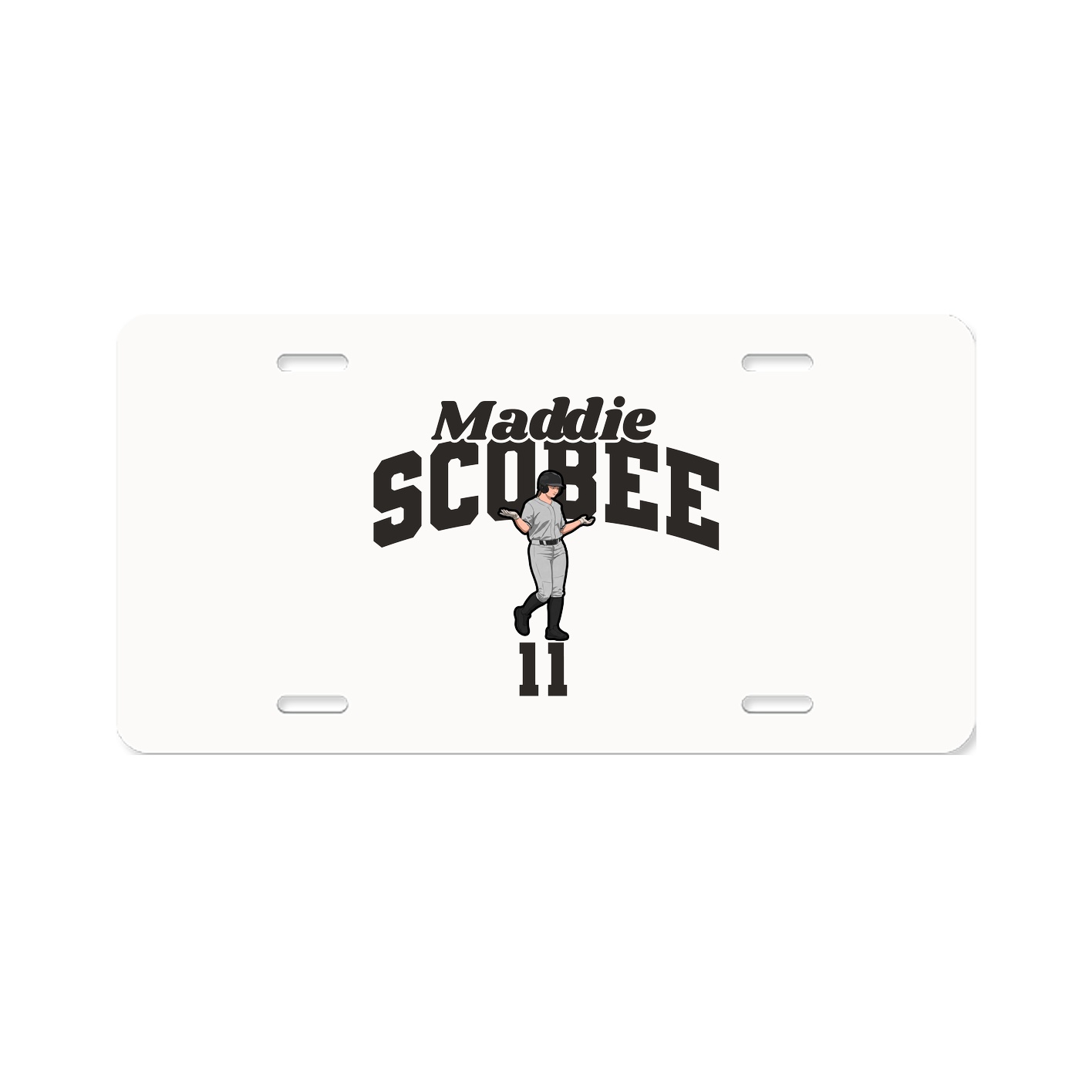 License Plate — Signature Arch in Classic