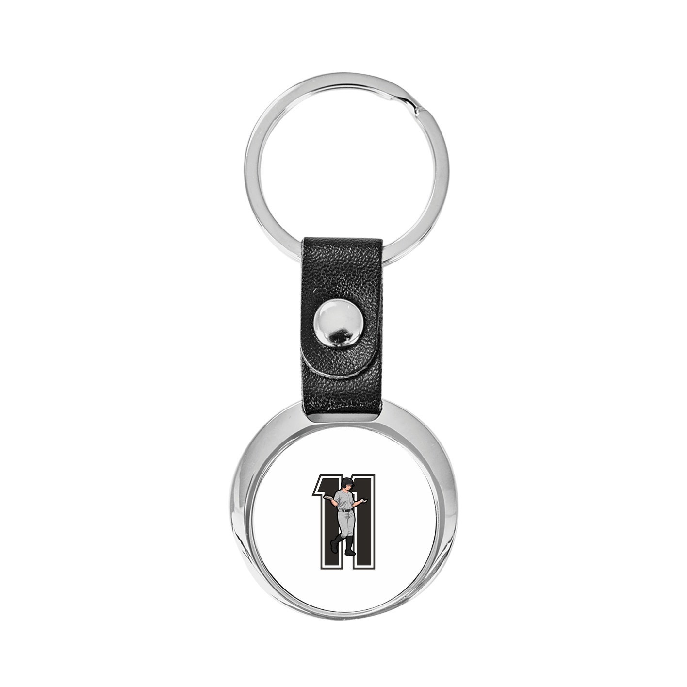 Key Chain — Number in Classic