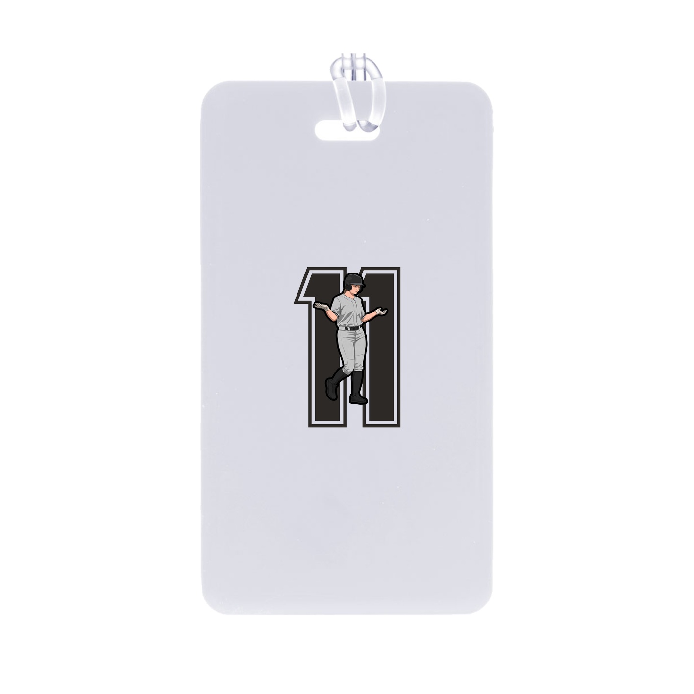 Bag Tag — Number in Classic