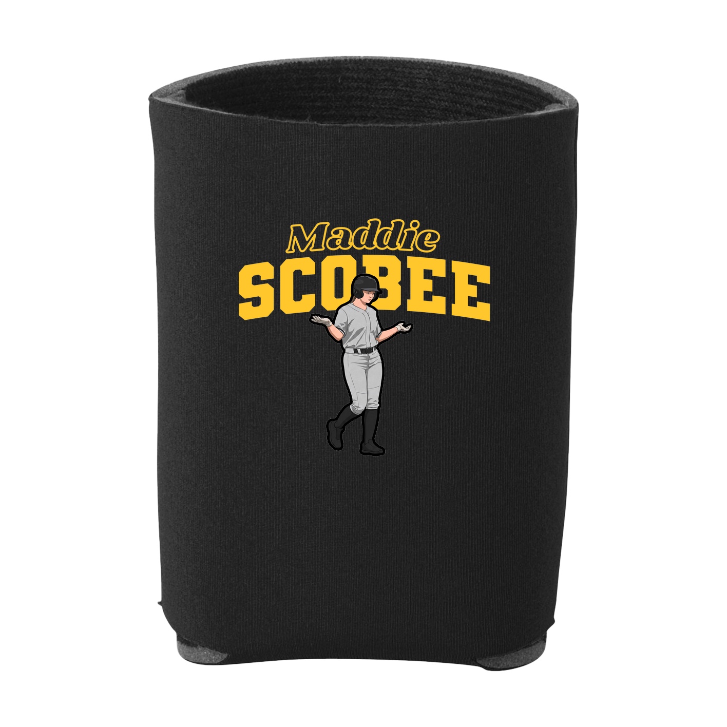 Can Holder — Name Arch in Black
