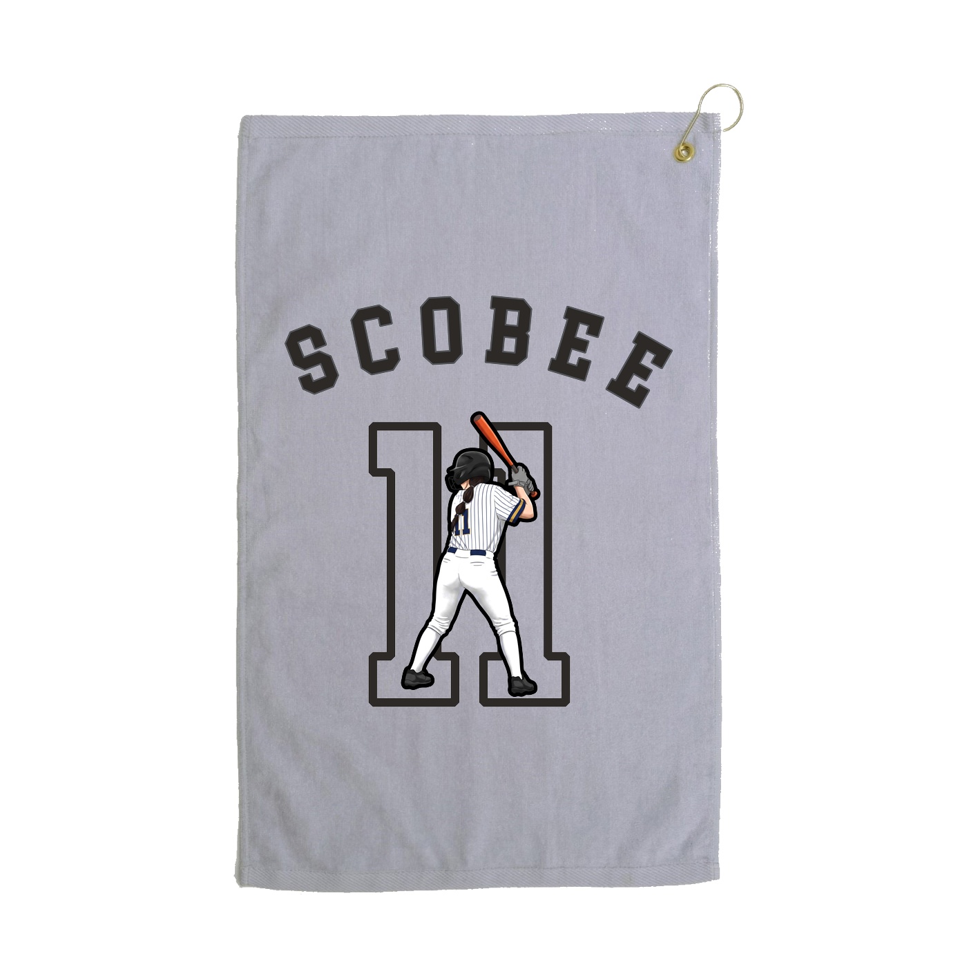 Golf Towel — Shirsey Arch in Grey