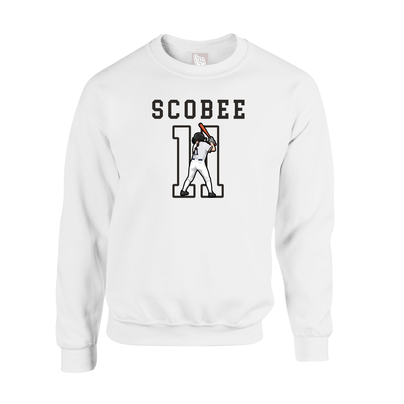 Fleece Crew — Shirsey in White
