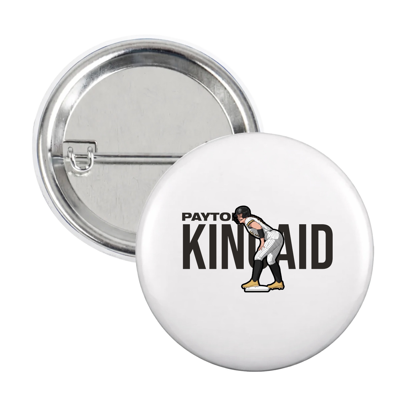 Game Day Button — Player Name in White