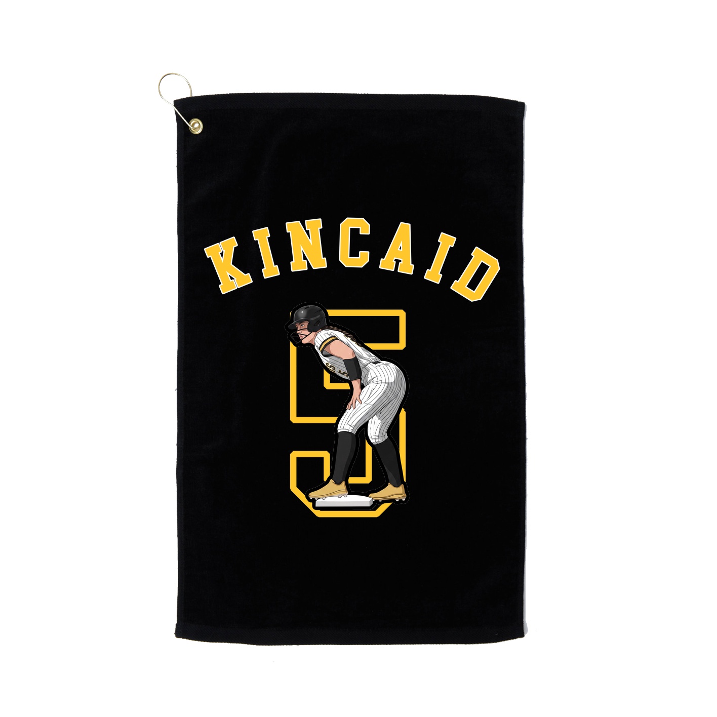 Golf Towel — Shirsey Arch in Black