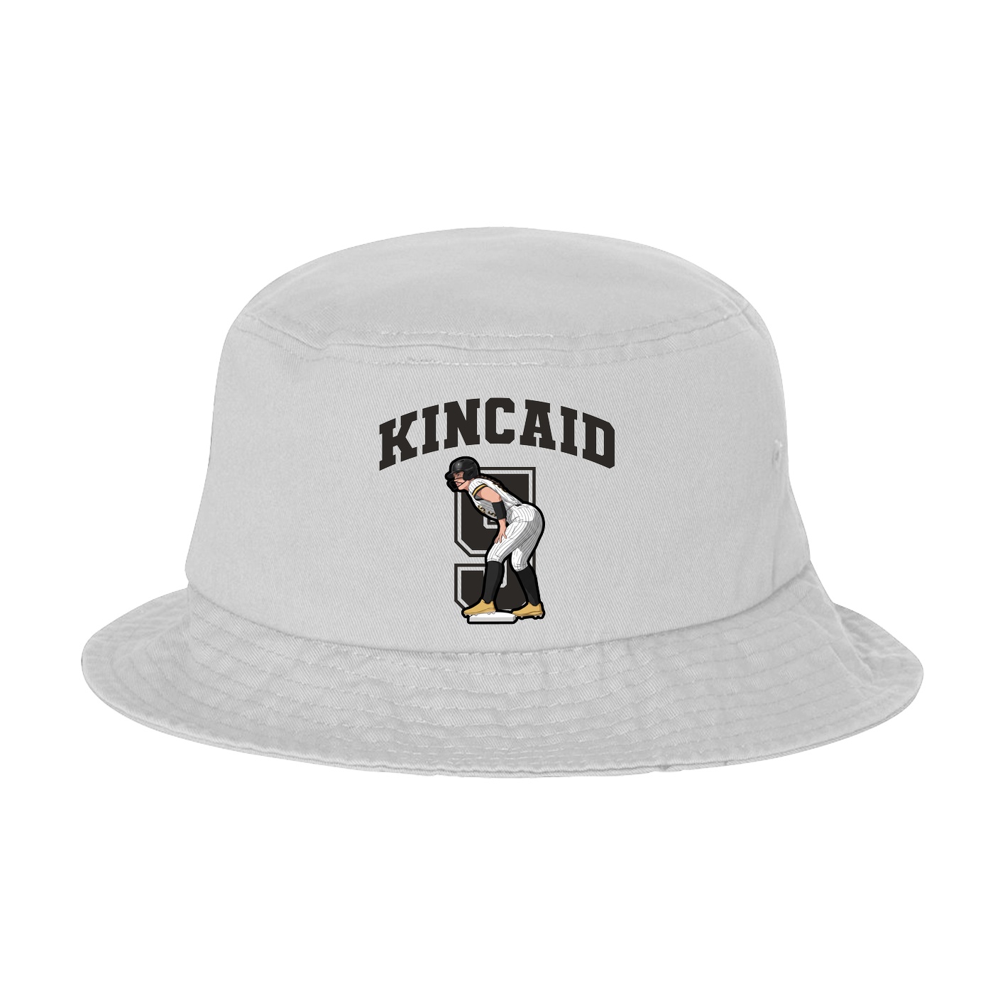 Bucket Cap — Number in White