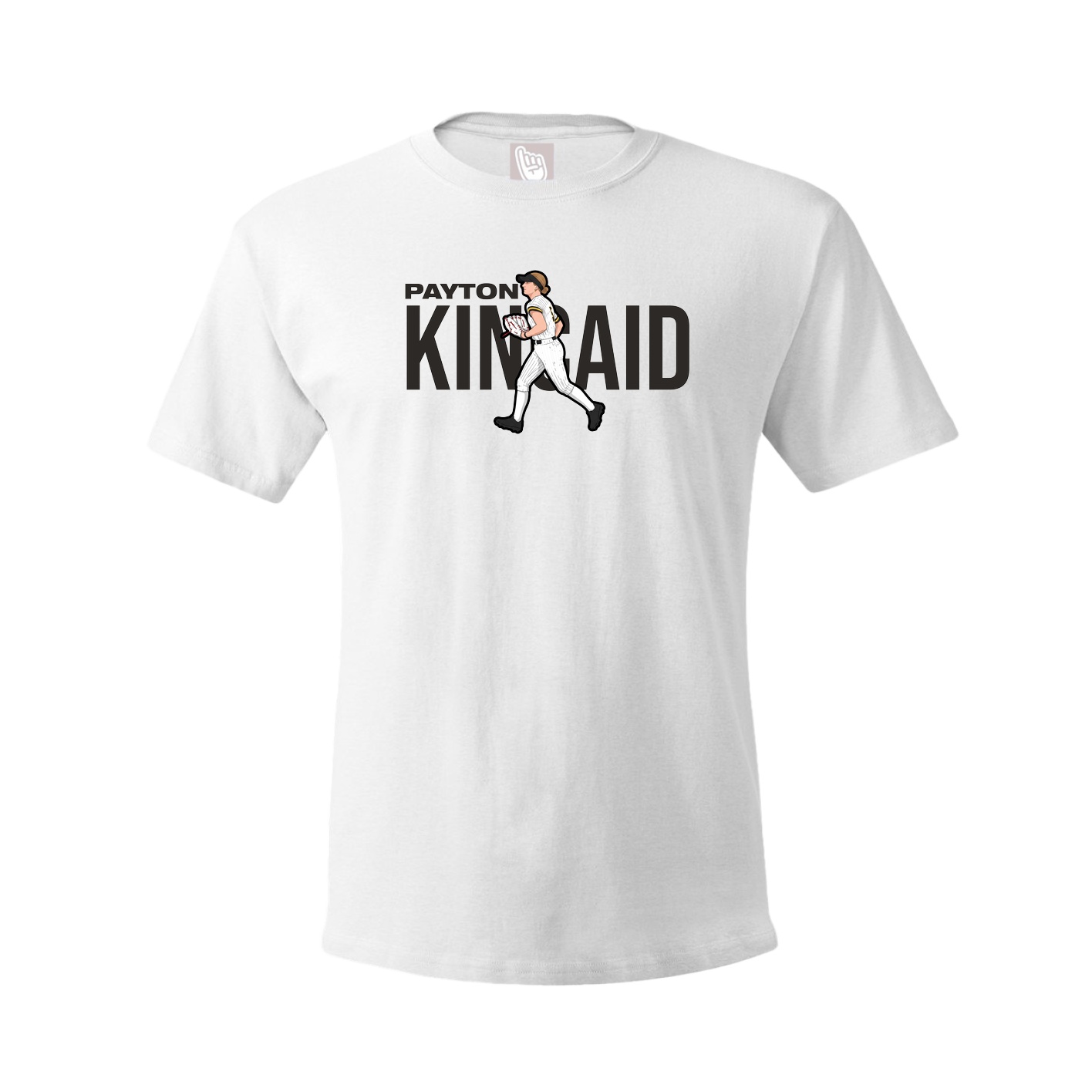 Youth Tee — Player Name in White