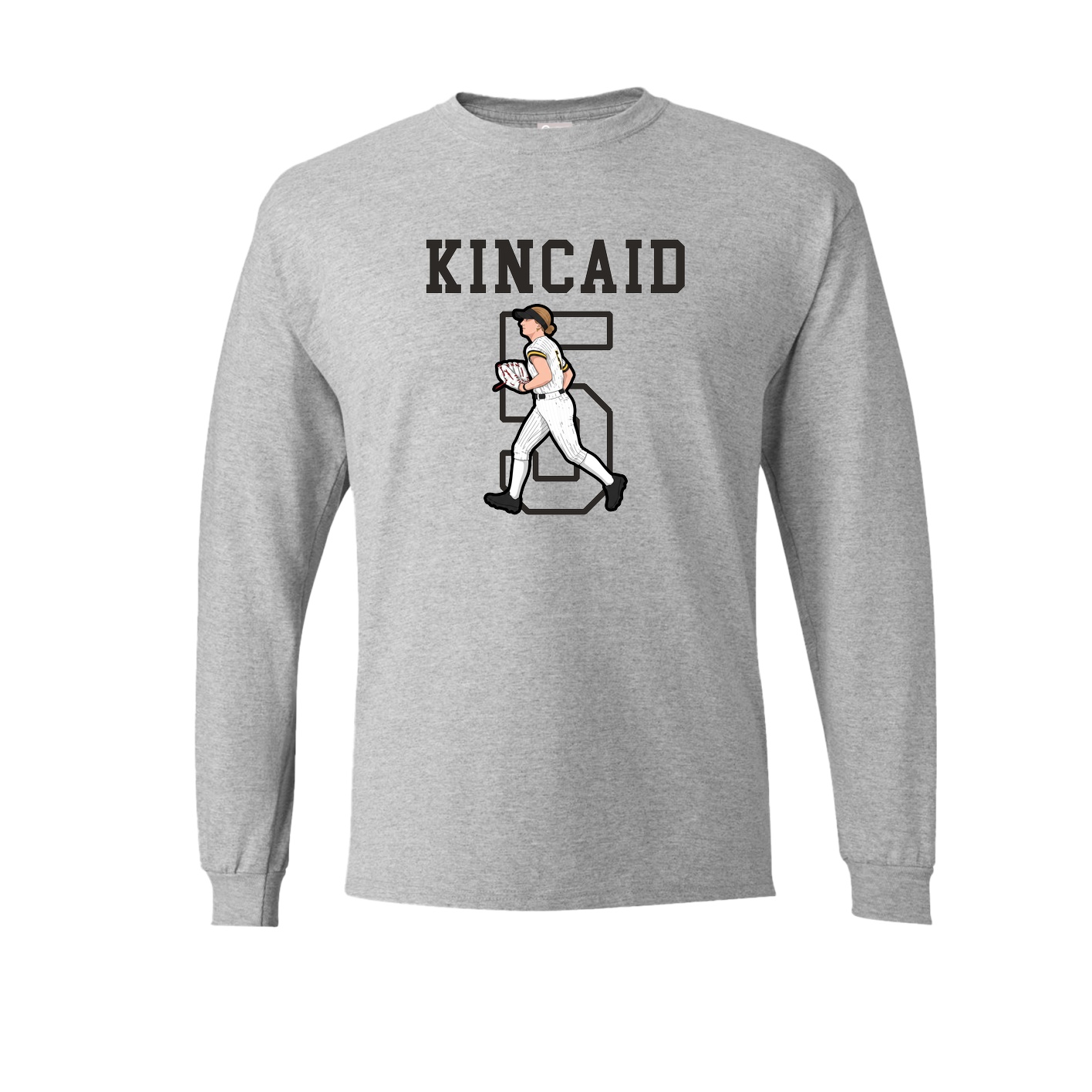 Long Sleeve Tee — Shirsey in Grey