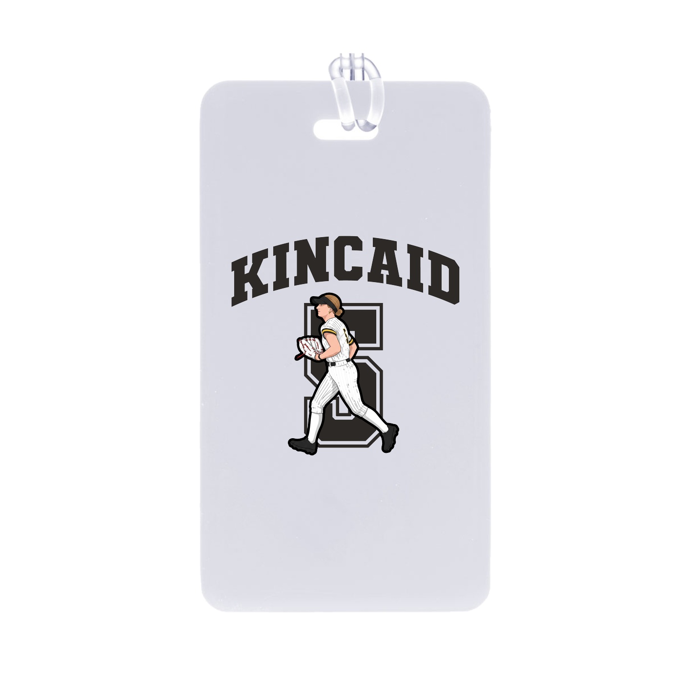 Bag Tag — Number in Classic