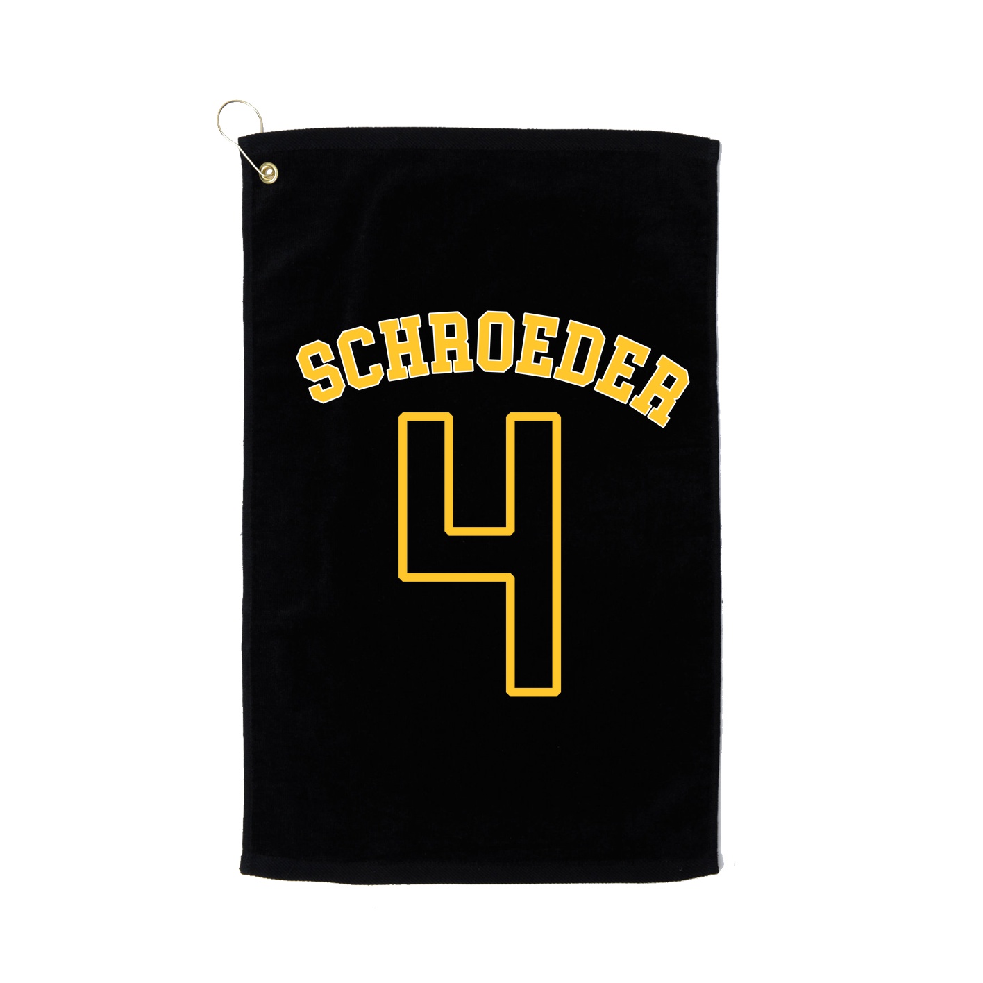 Golf Towel — Shirsey Arch in Black