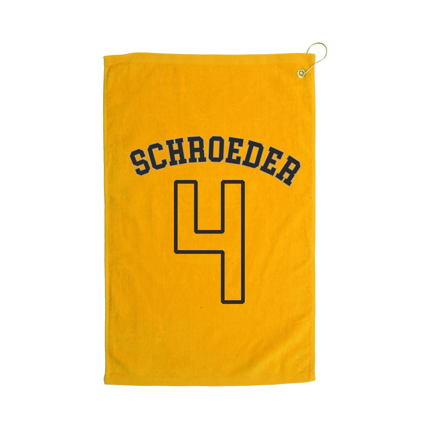 Golf Towel — Shirsey Arch in Gold