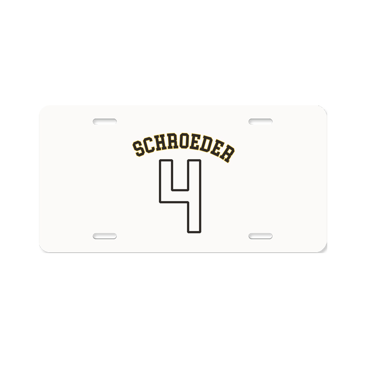 License Plate — Shirsey Arch in Classic