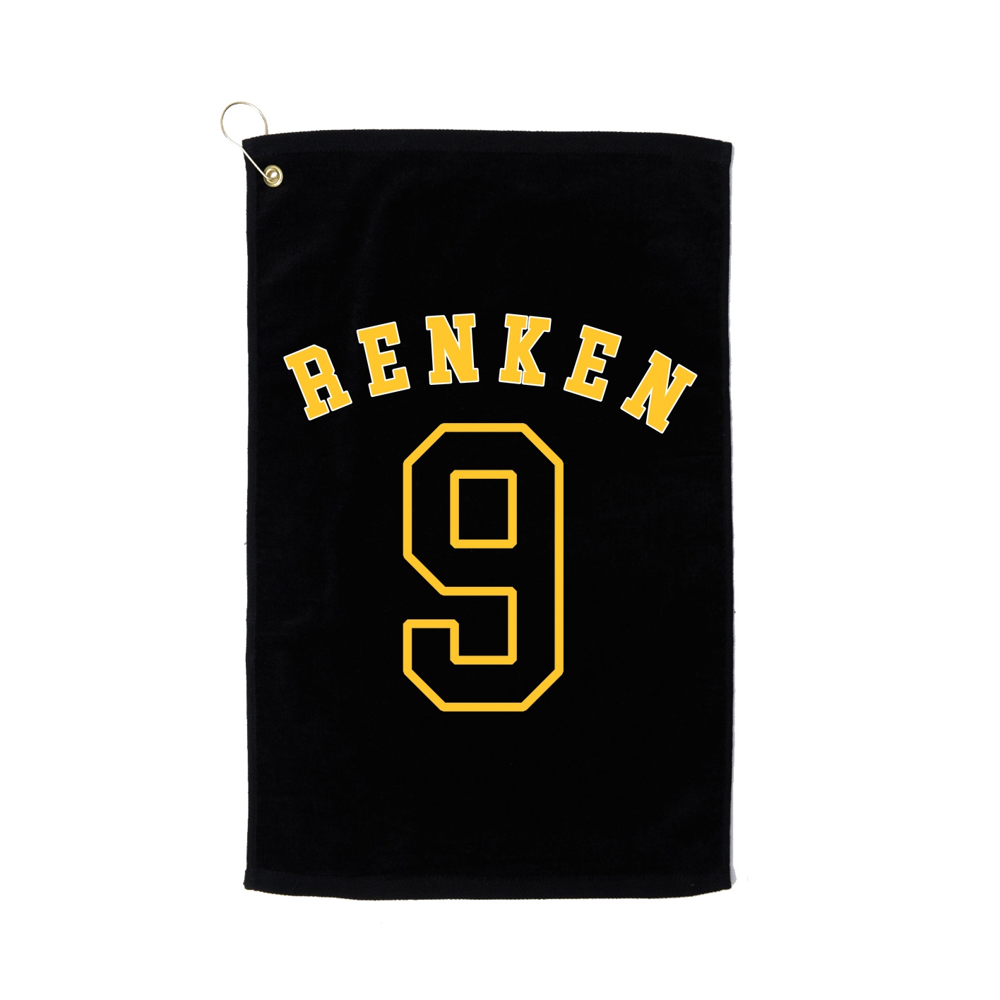Golf Towel — Shirsey Arch in Black