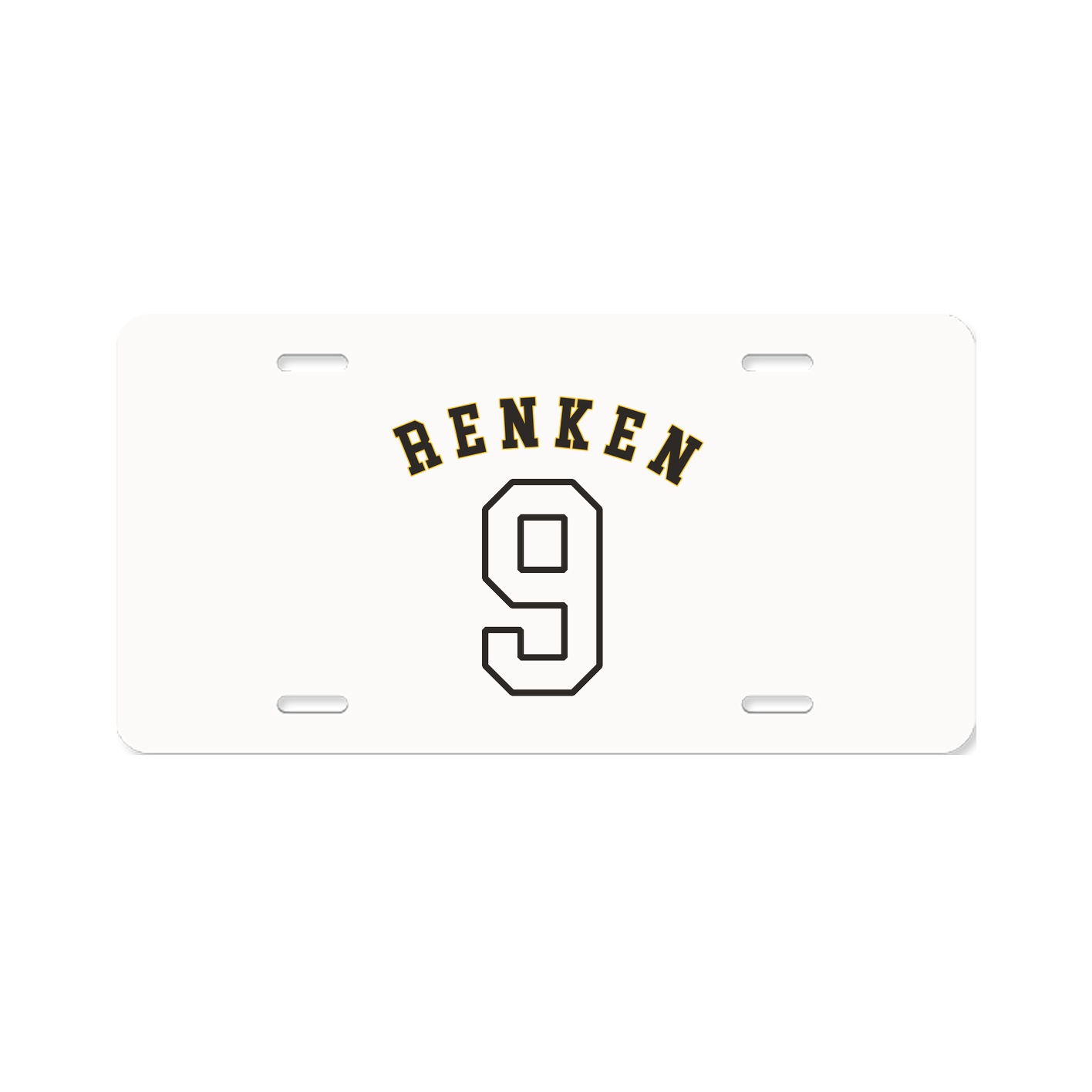 License Plate — Shirsey Arch in Classic