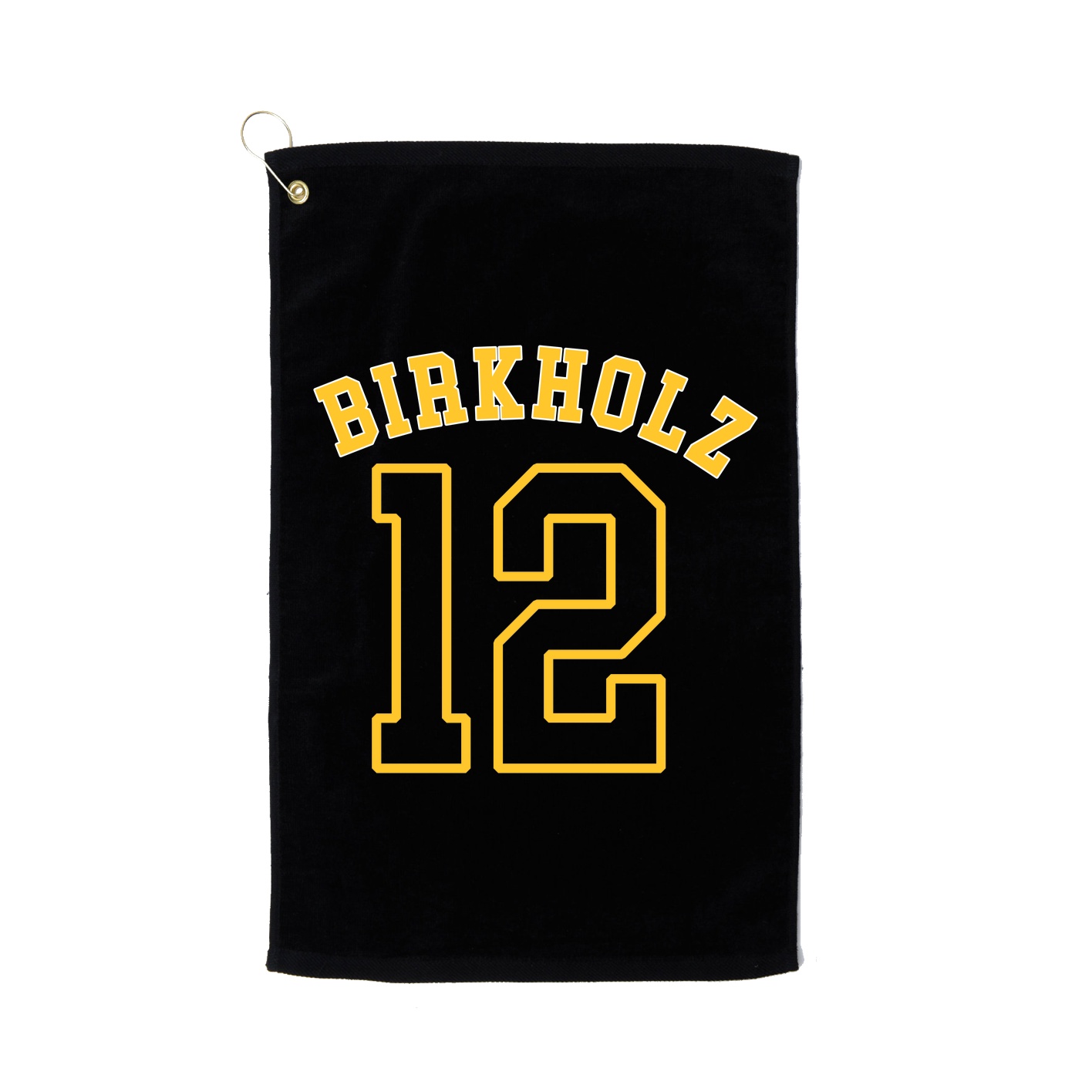 Golf Towel — Shirsey Arch in Black