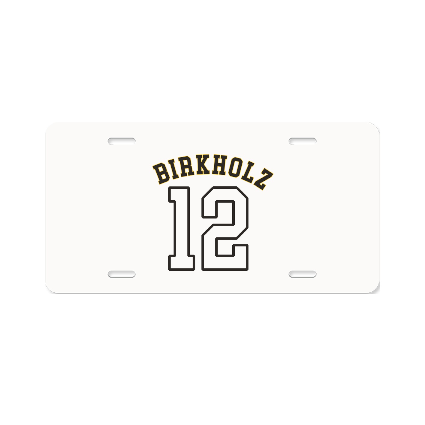 License Plate — Shirsey Arch in Classic