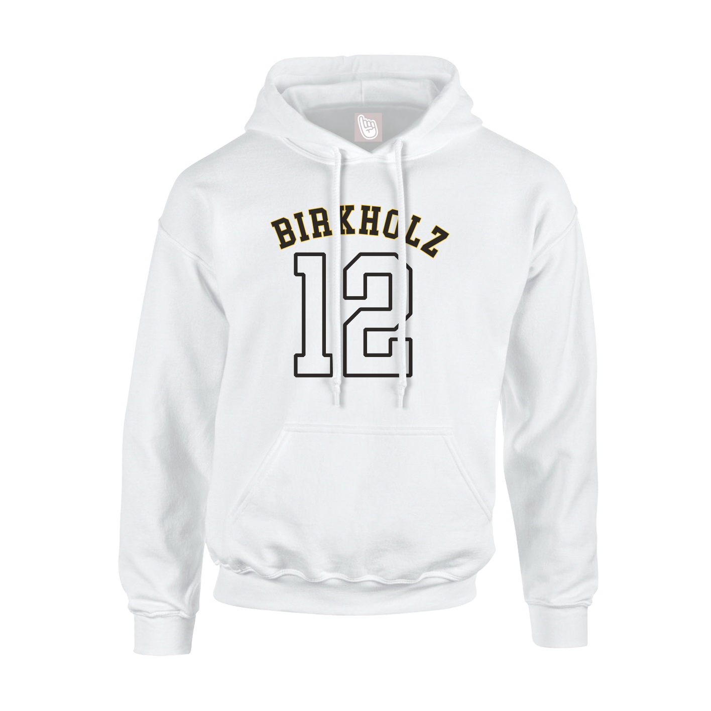 Hoodie — Shirsey Arch in White