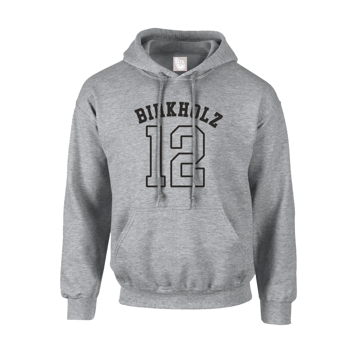 Youth Hoodie — Shirsey Arch in Grey