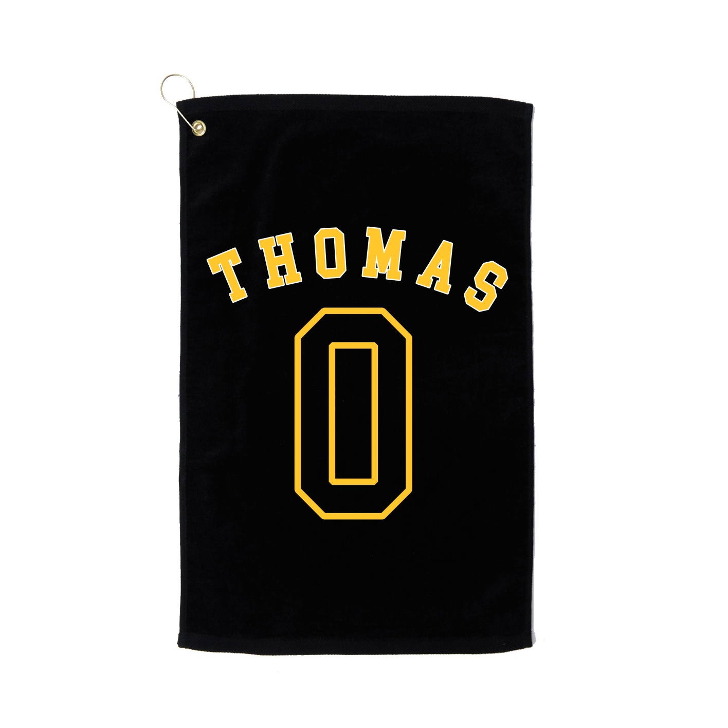 Golf Towel — Shirsey Arch in Black