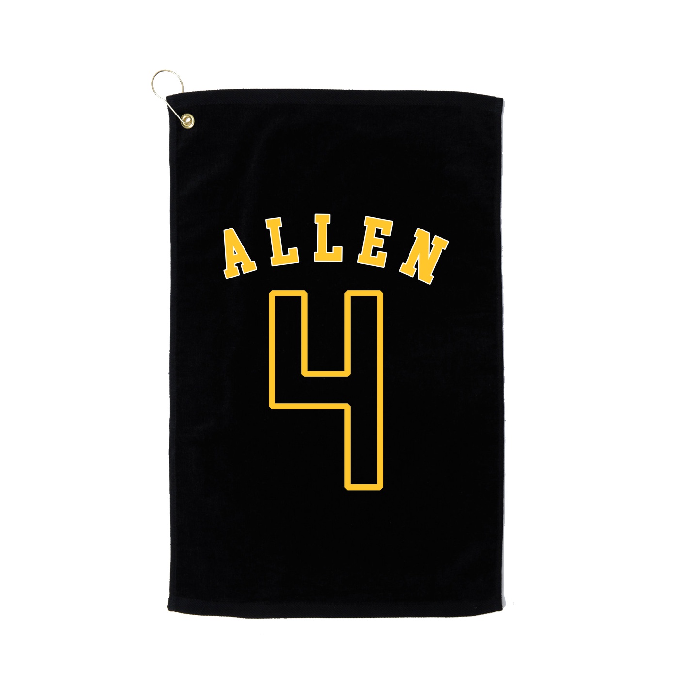 Golf Towel — Shirsey Arch in Black