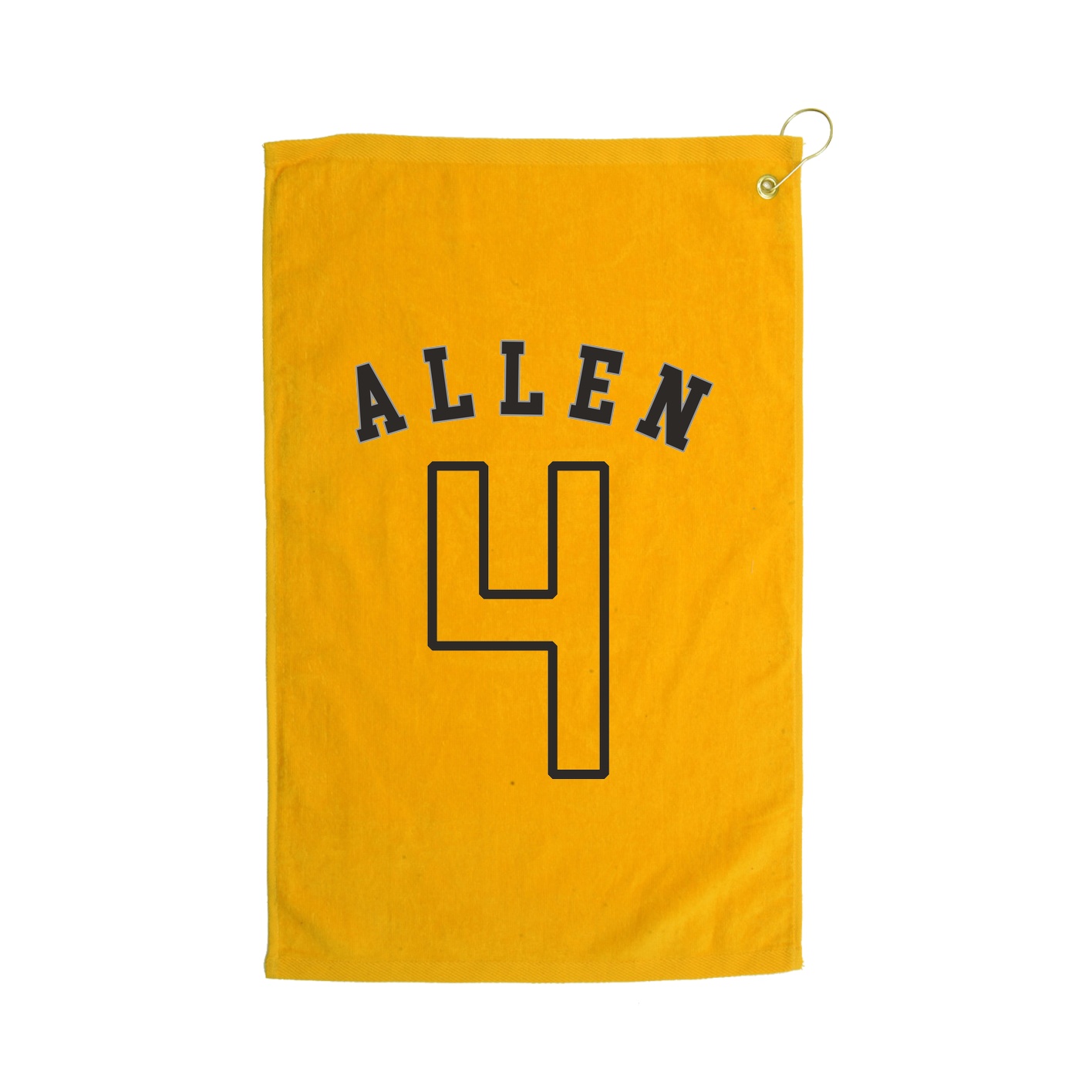Golf Towel — Shirsey Arch in Gold