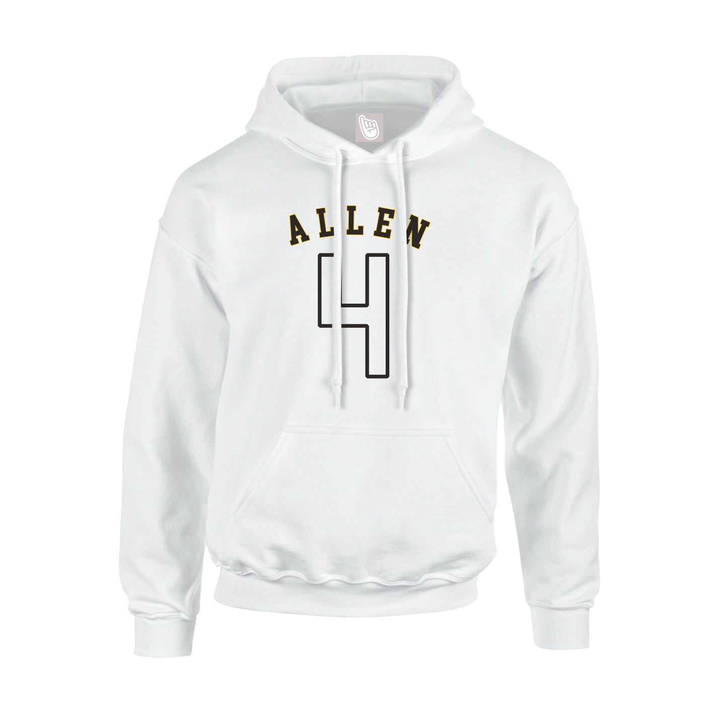 Hoodie — Shirsey Arch in White
