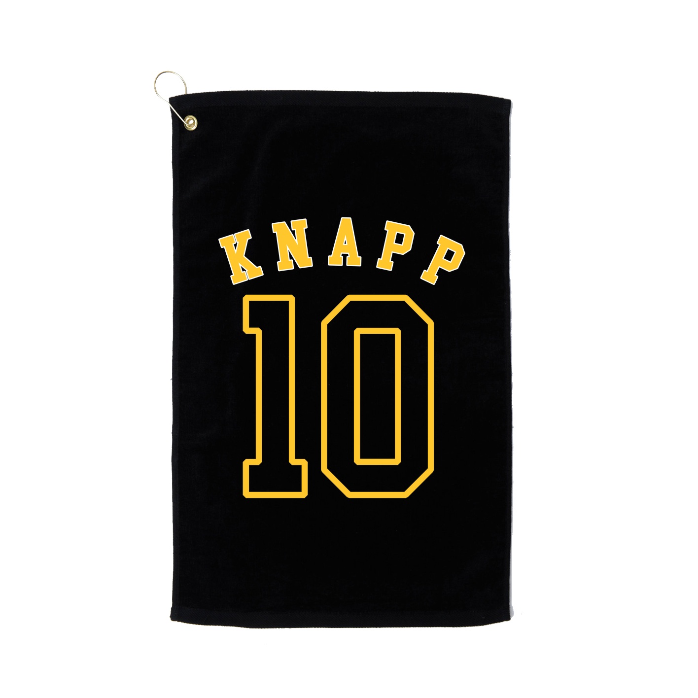 Golf Towel — Shirsey Arch in Black