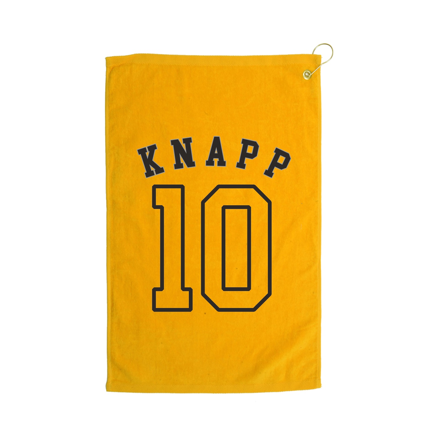 Golf Towel — Shirsey Arch in Gold