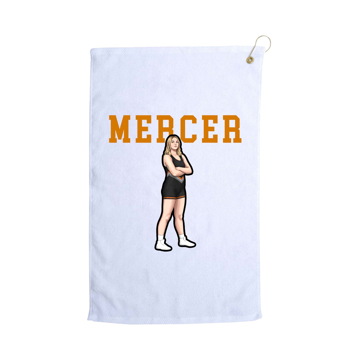 Golf Towel — Shirsey in White