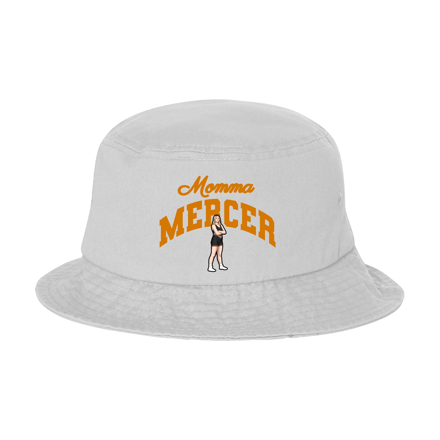 Bucket Cap — Mothers Day Arch in White