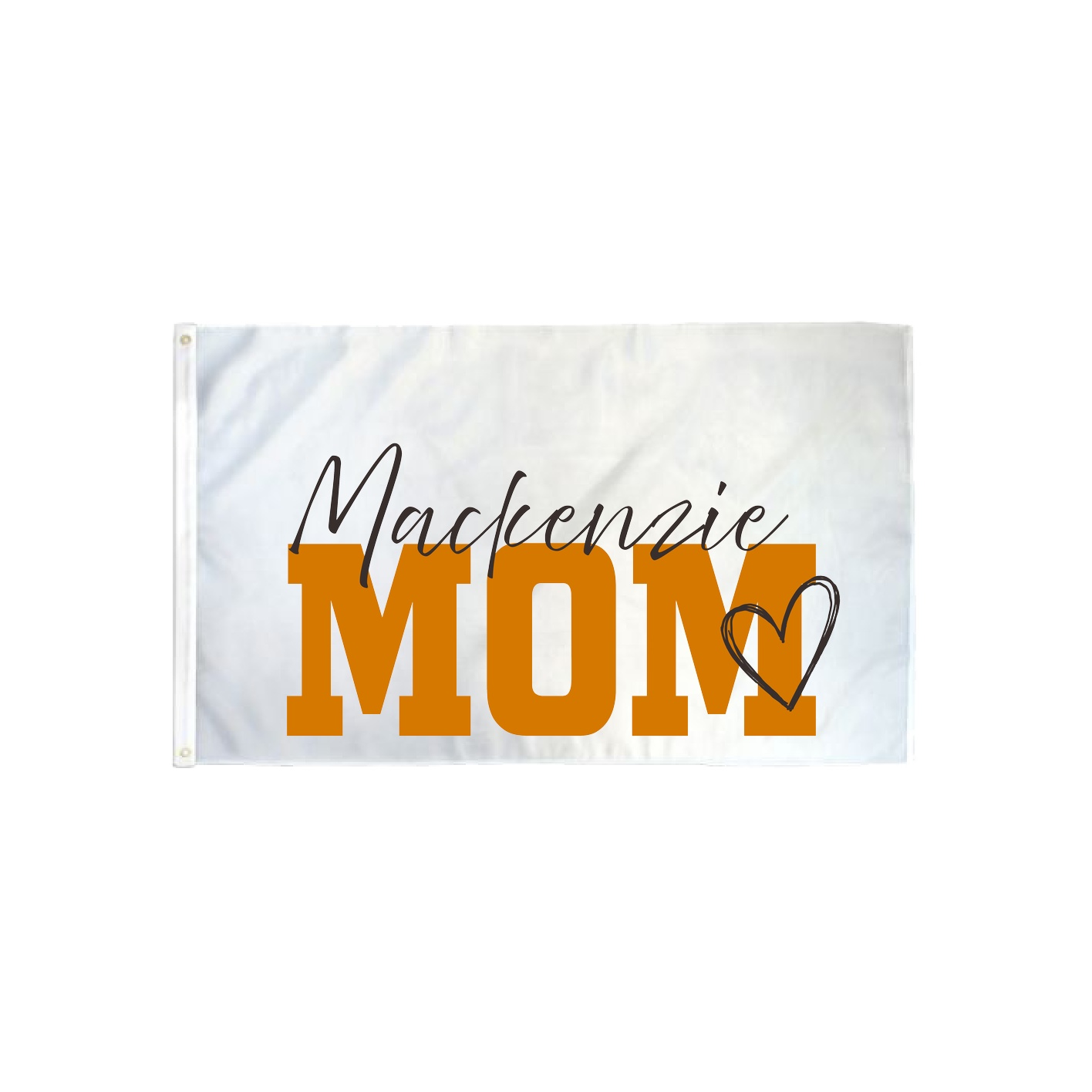 3x5 Flag — Mothers Day Script in Classic