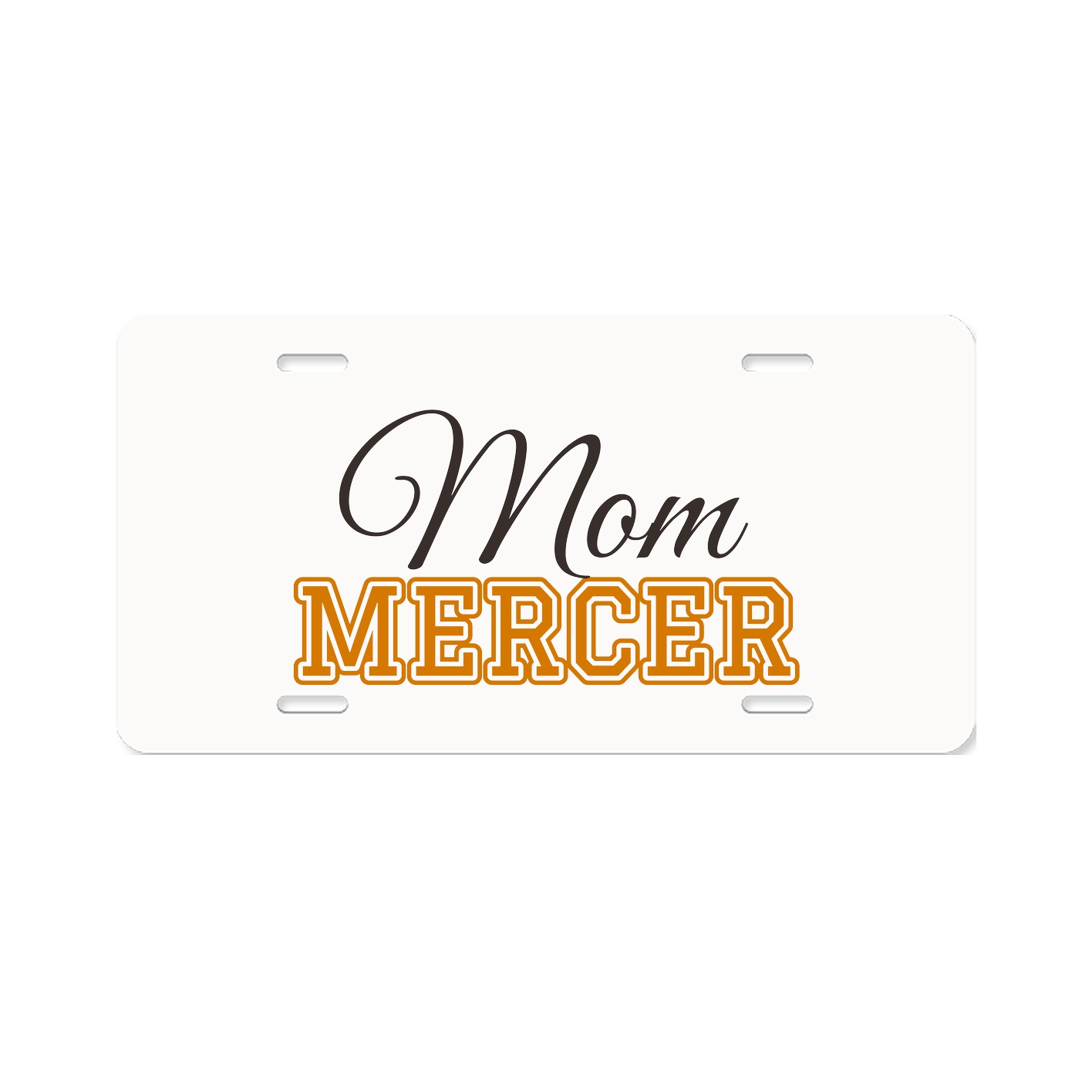 License Plate — Mothers Day Block in Classic