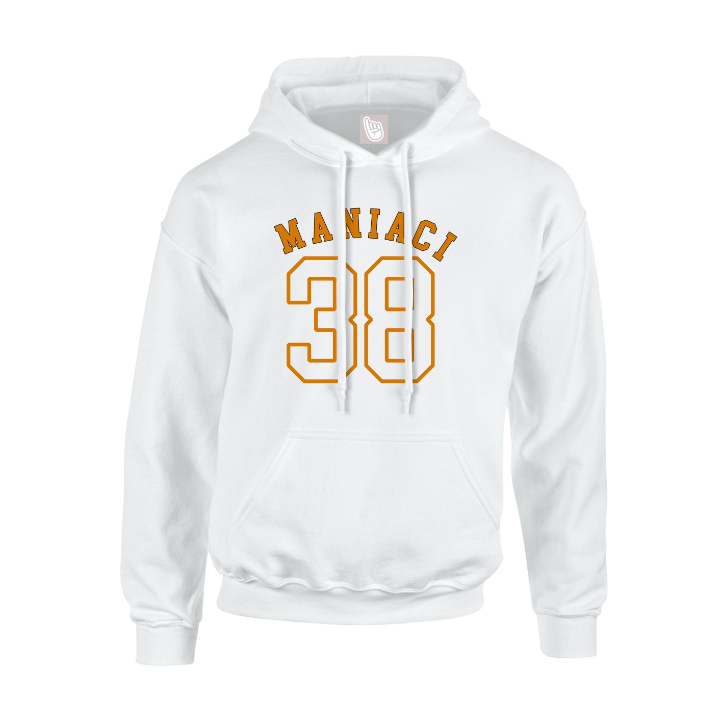 Youth Hoodie — Shirsey Arch in White