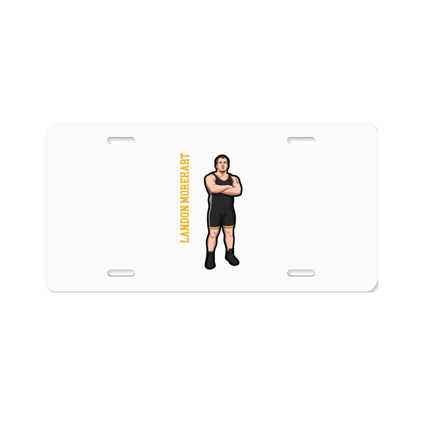 Aluminum License Plate