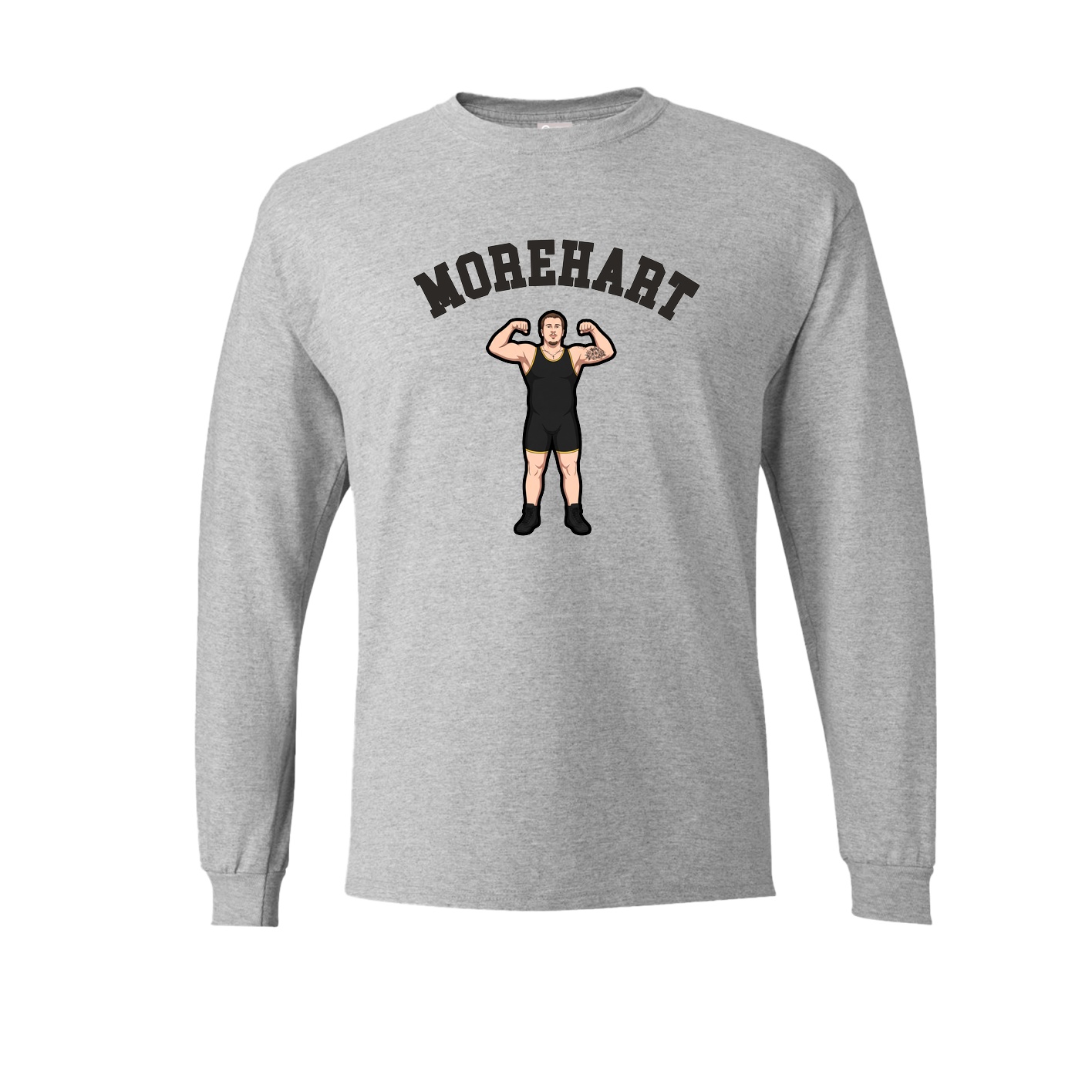 Long Sleeve Tee — Shirsey Arch in Grey