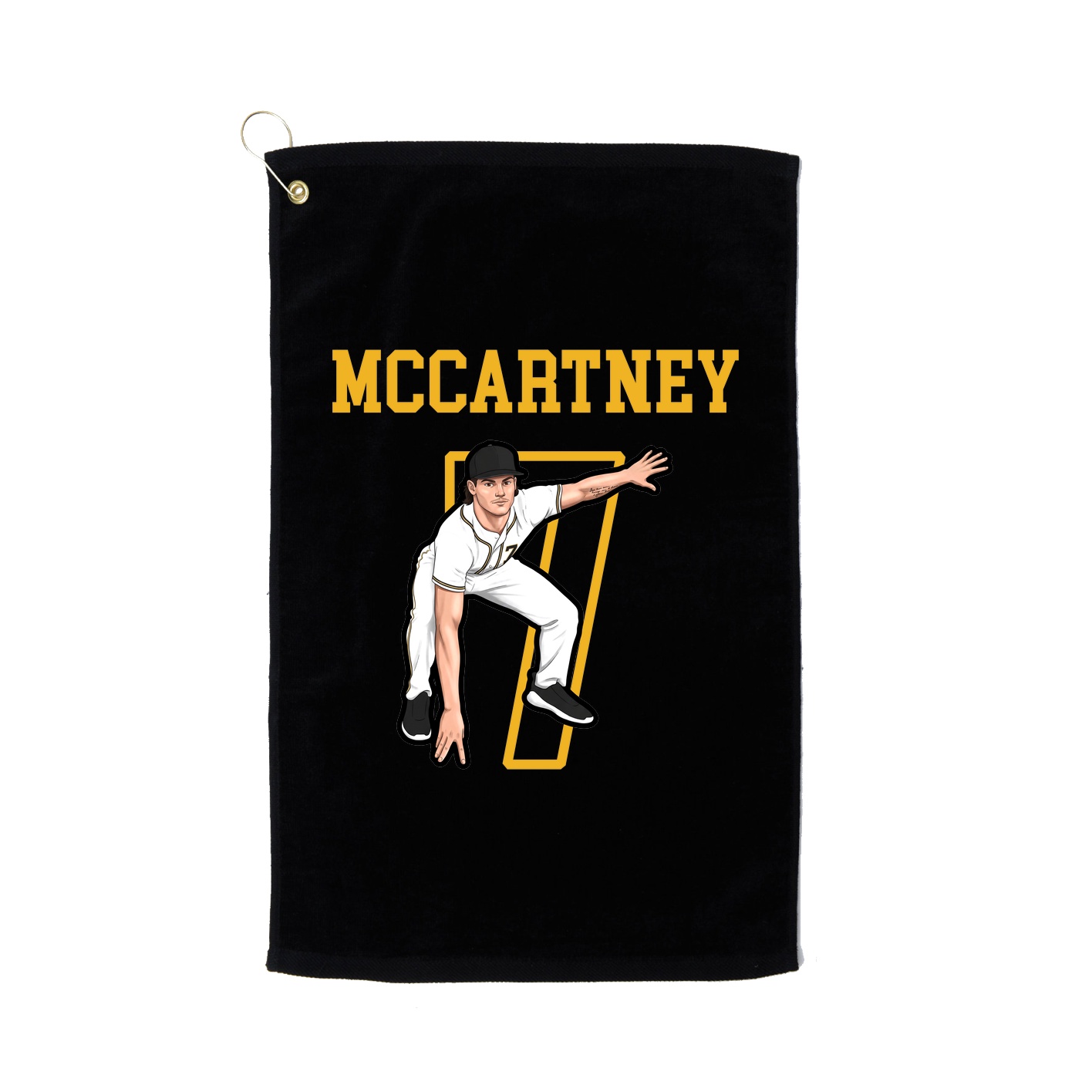 Golf Towel — Shirsey in Black